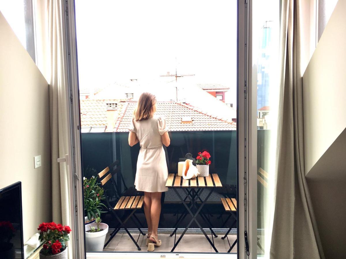 Atico Marques Vistas Al Mar - Garaje Opcional Apartment Gijon Ngoại thất bức ảnh
