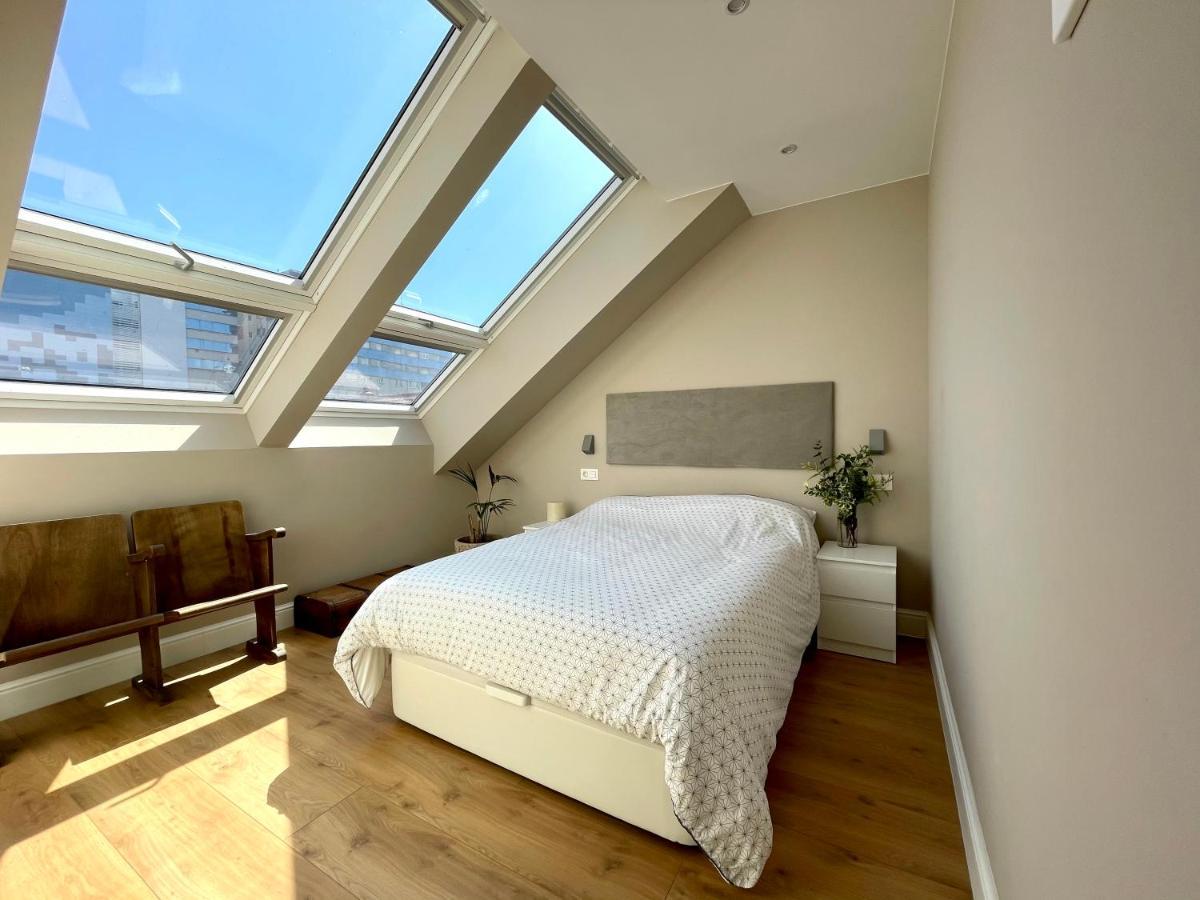 Atico Marques Vistas Al Mar - Garaje Opcional Apartment Gijon Ngoại thất bức ảnh