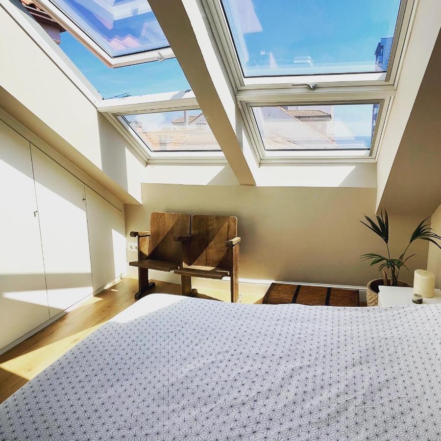 Atico Marques Vistas Al Mar - Garaje Opcional Apartment Gijon Ngoại thất bức ảnh